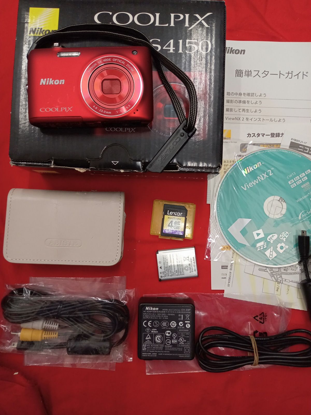 NIKON　COOLPIX　S4150　デジカメ　ニコン　クールピクス　カメラ