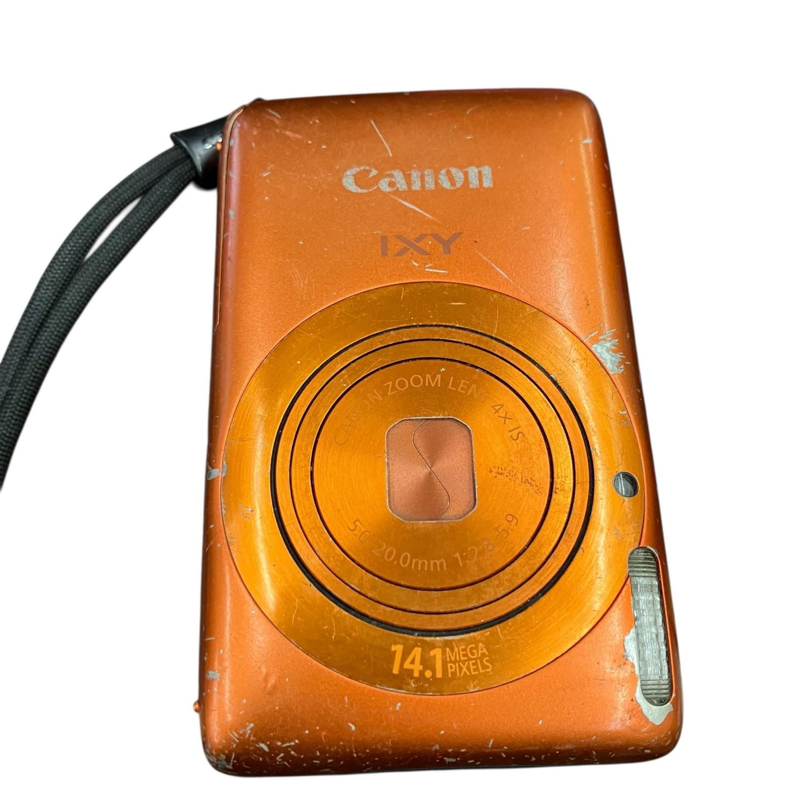 118011 動作未確認 canon キャノン デジタルカメラ IXY 400F PC1472  オレンジCanon;有损伤或污渍
