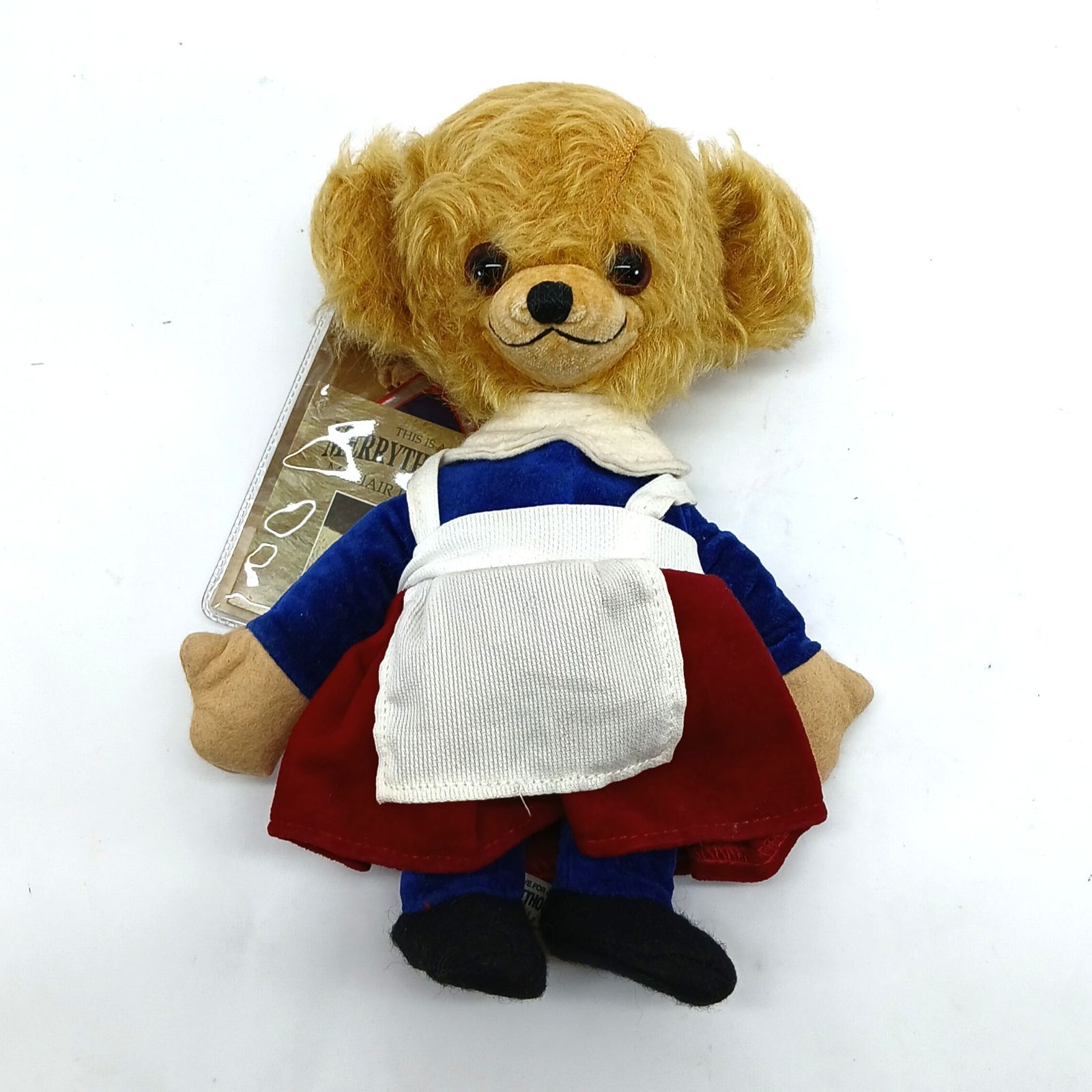 【タグ付き】 MERRYTHOUGHT メリーソート社 Mrs. Twisty Cheeky ミセス トゥイスター チーキー テディベア ぬいぐるみ クマMERRYTHOUGHT;没有明显的损伤或污渍