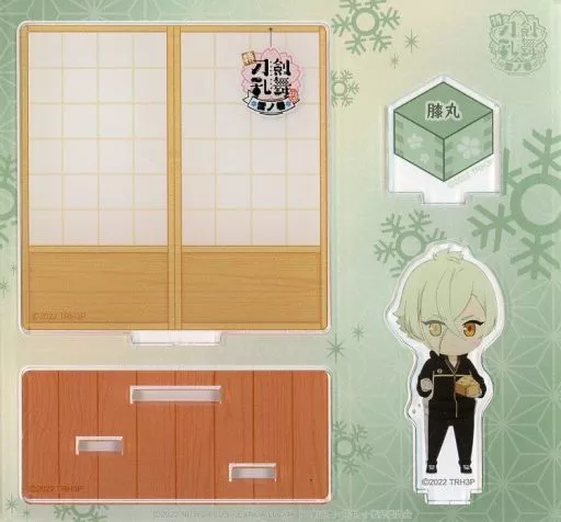 アクリルスタンド・アクリルパネル　膝丸 ちびキャラアクリルジオラマスタンド 「特 刀剣乱舞-花丸- ～雪ノ巻～」