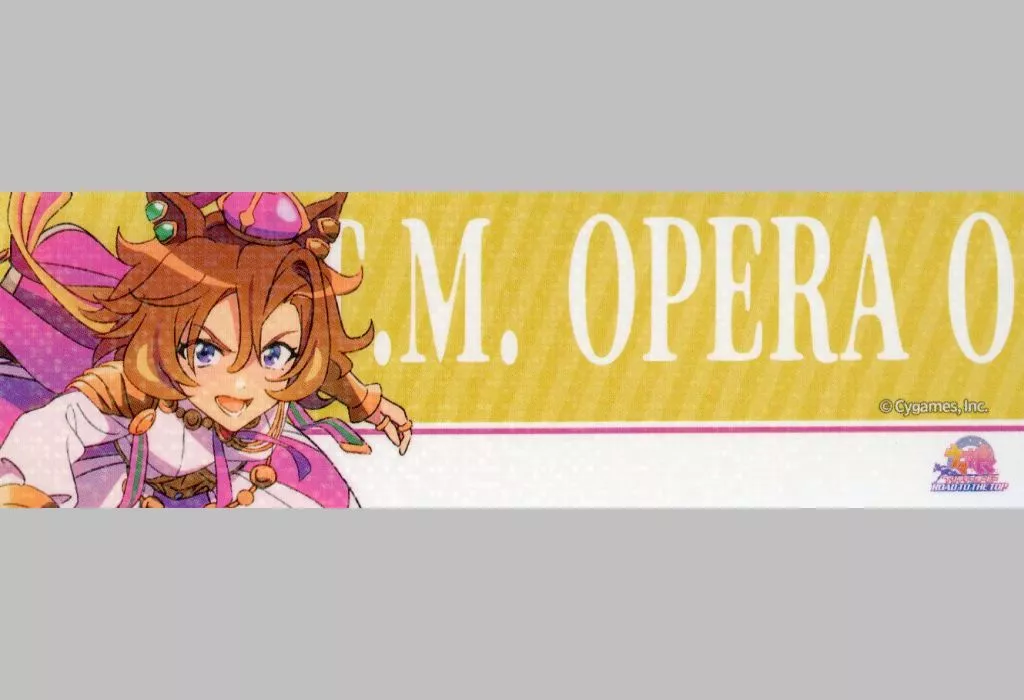 シール・ステッカー　テイエムオペラオー スクエアステッカー 「ウマ娘 プリティーダービー ROAD TO THE TOP」