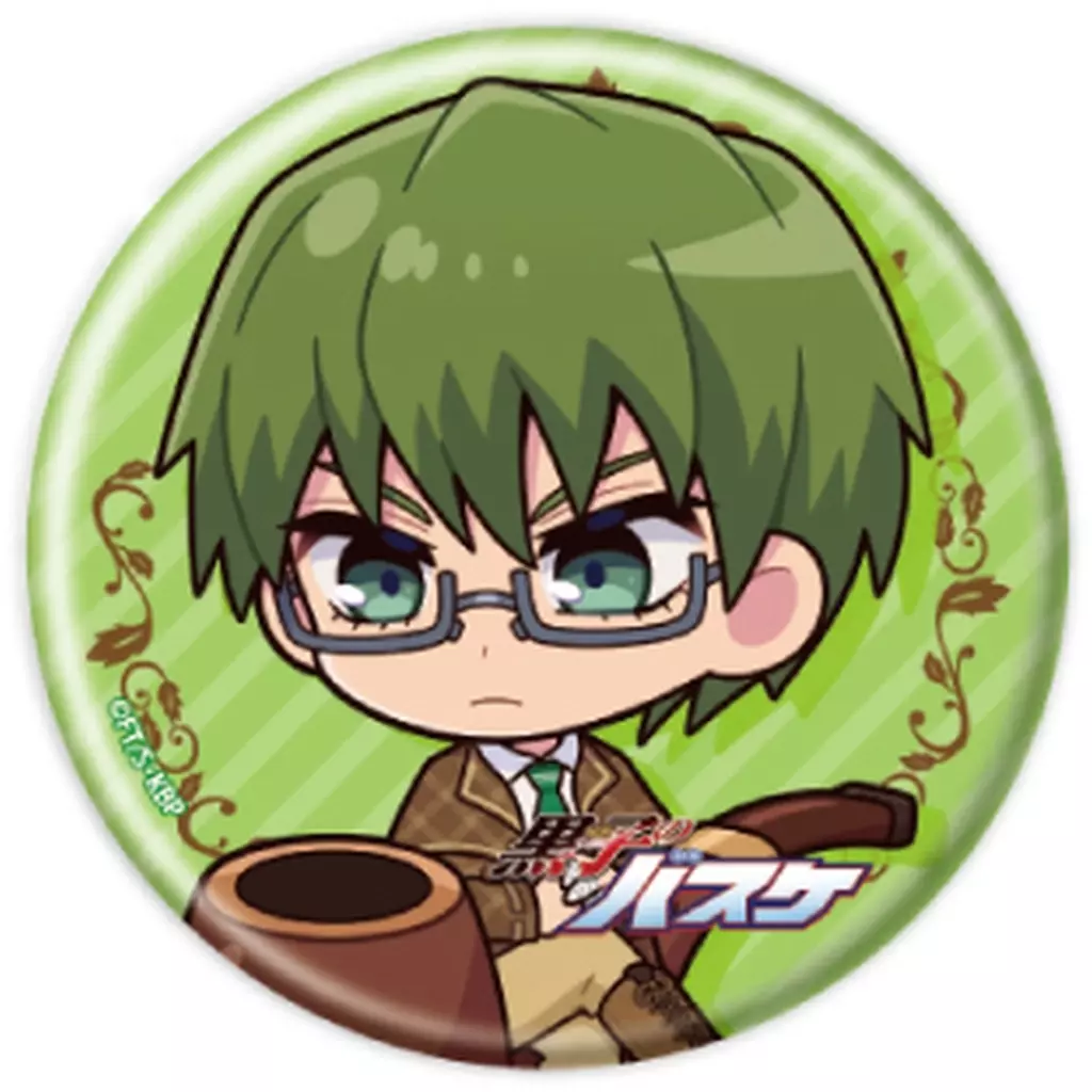 バッジ・ビンズ　緑間真太郎 「黒子のバスケ 缶バッジ 32.アンティークver. ミニキャライラスト」