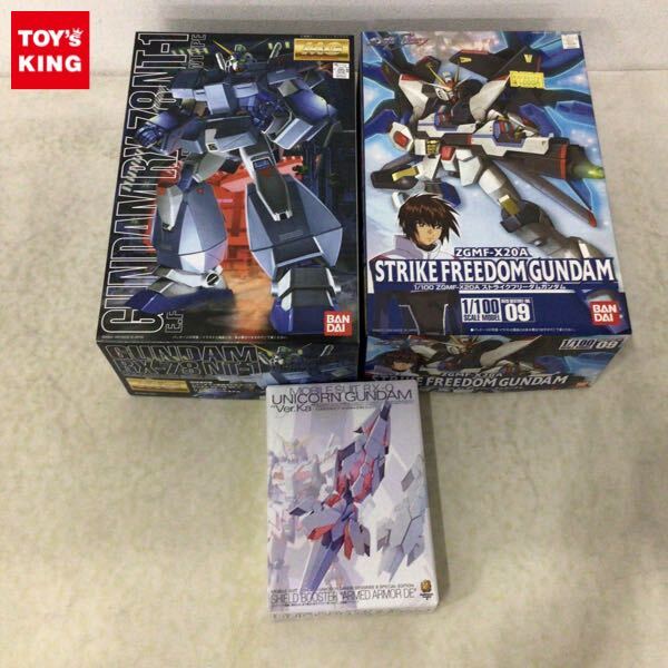 1円〜 MG 1/100 ガンダム RX-78 NT-1 MGユニコーンガンダム専用シールド増加ユニット アームド・アーマーDE 他