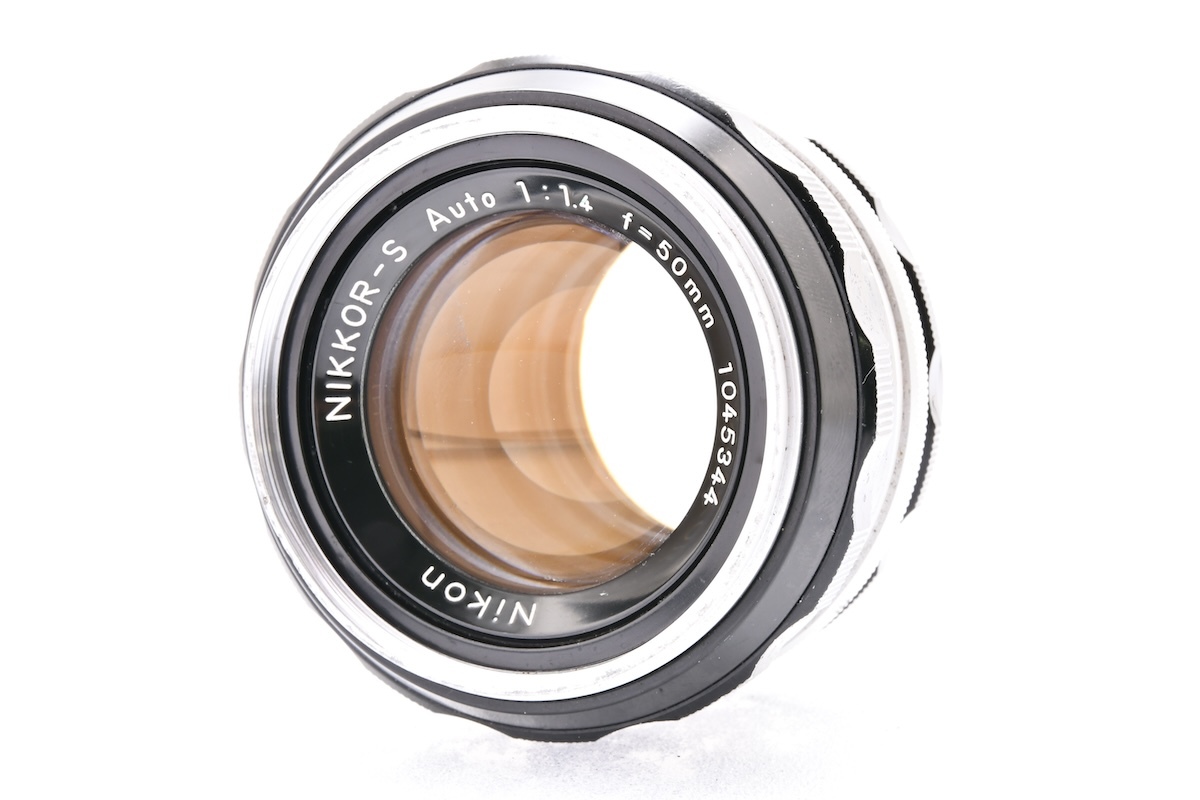 Nikon 非AI NIKKOR-S Auto 50mm F1.4 Fマウント 標準 単焦点 ニコン MF一眼レフ用交換レンズ ■34982