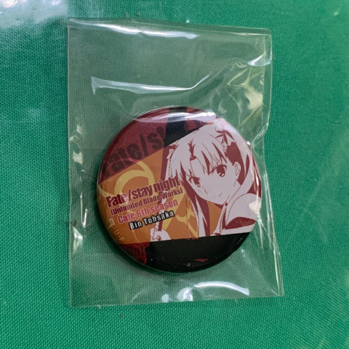 Fate UBW 缶バッジ 遠坂凛 ufotable cafe dining 
