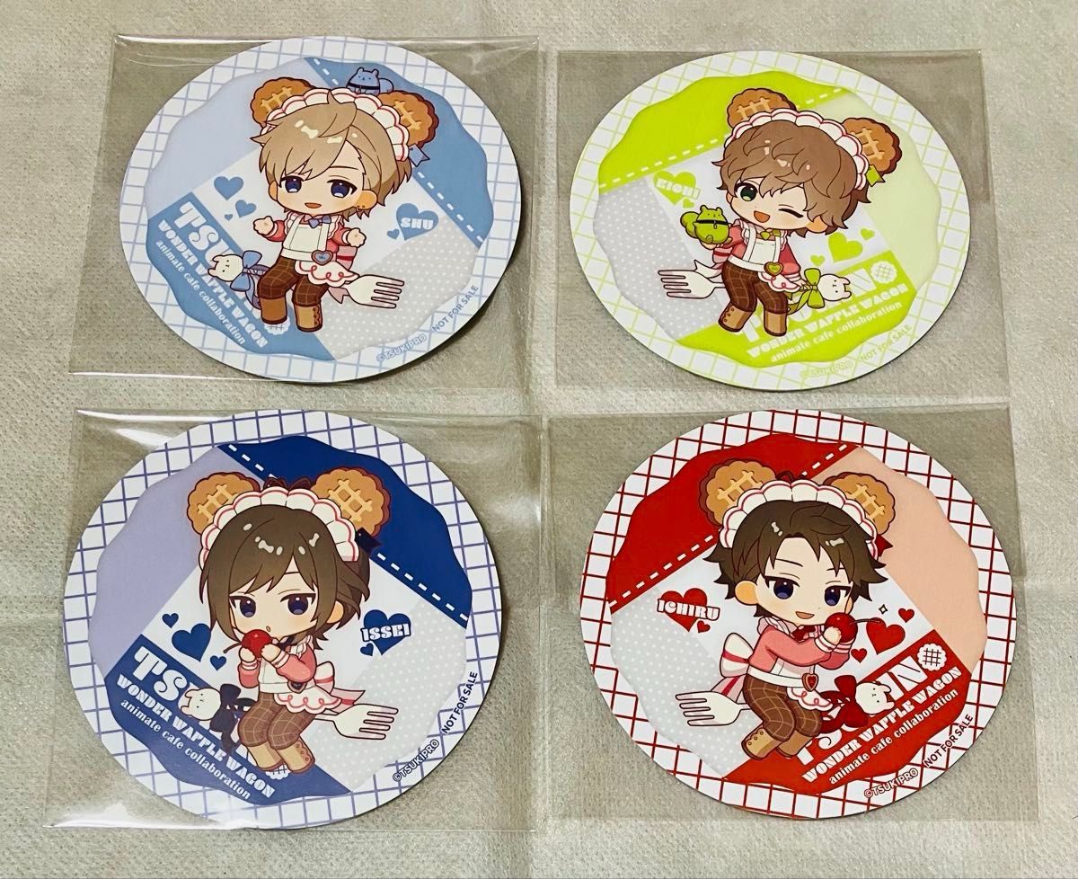 ツキプロ TSUKINO WONDER WAFFLE WAGON コースター　QUELL クヴェル二手;物流保障;接近未使用