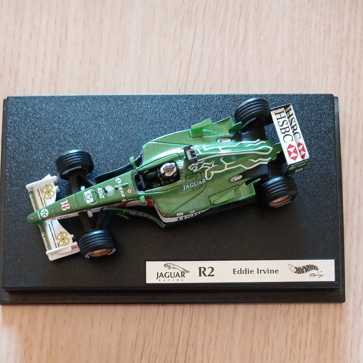 ホットウィール F1 　1/43　Jaguar　Eddie　Irvine二手;物流保障;没有明显的损伤或污渍