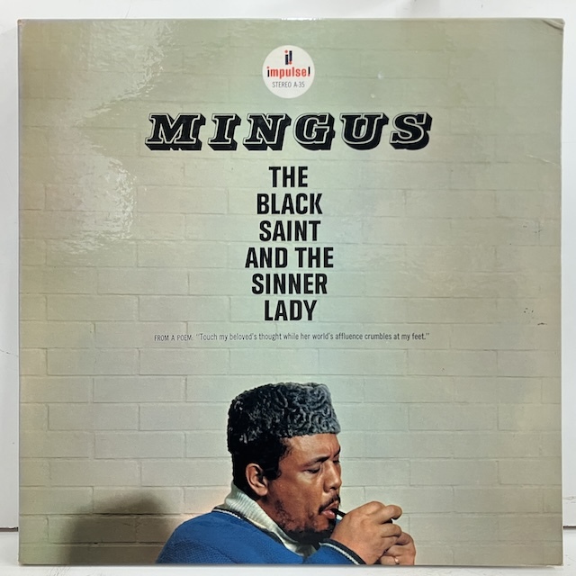 ●即決 Charles Mingus / Black Saint & the Sinner As35 251203j2 米オリジ Stereo RVG ジャッキー・バイアード