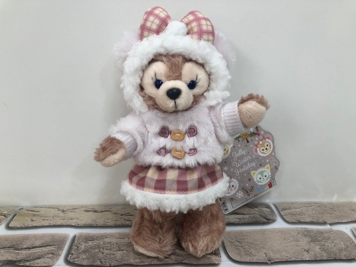 ディズニー 《未使用品》TDS シェリーメイ ぬいぐるみバッジ ウィンターホリデー タグ付 3J25 【60】