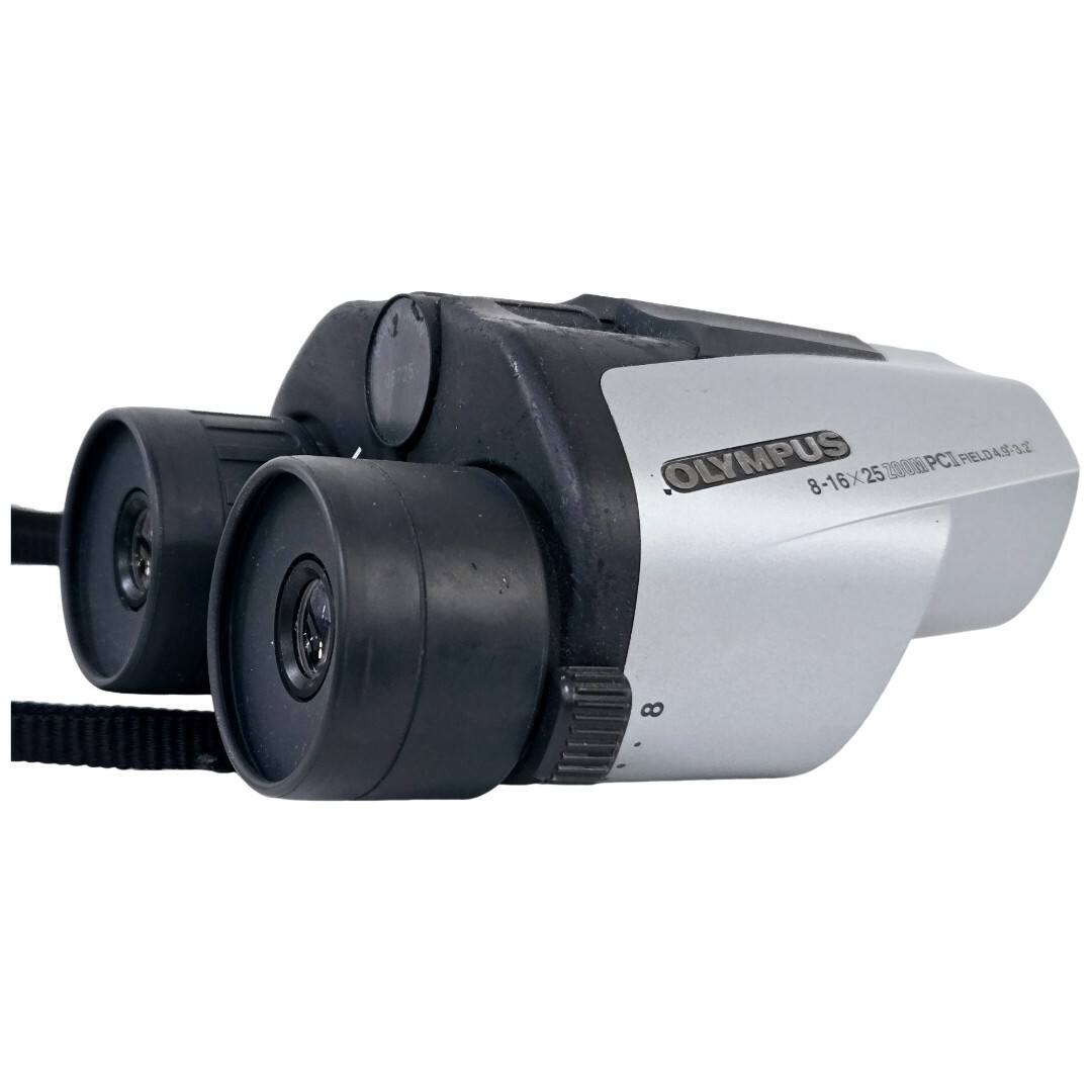 【良品】 OLYMPUS オリンパス 8-16×25 ZOOM PCII 双眼鏡 #20784
