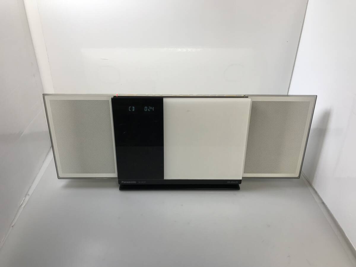 パナソニック コンパクトステレオシステム ミニコンポ SC-HC37　中古品Z35
