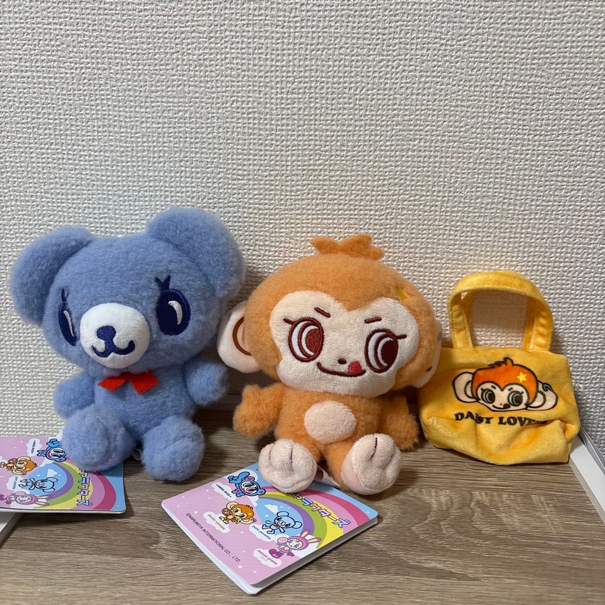 ナルミヤキャラクターズ　ミニぬいぐるみ　ミントくん　ルッキー二手;物流保障;未使用