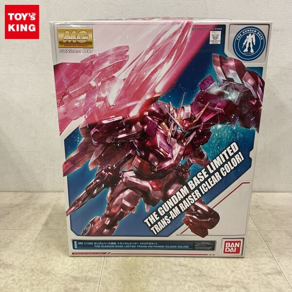 1円〜 ガンダムベース限定 MG 1/100 トランザムライザー クリアカラー