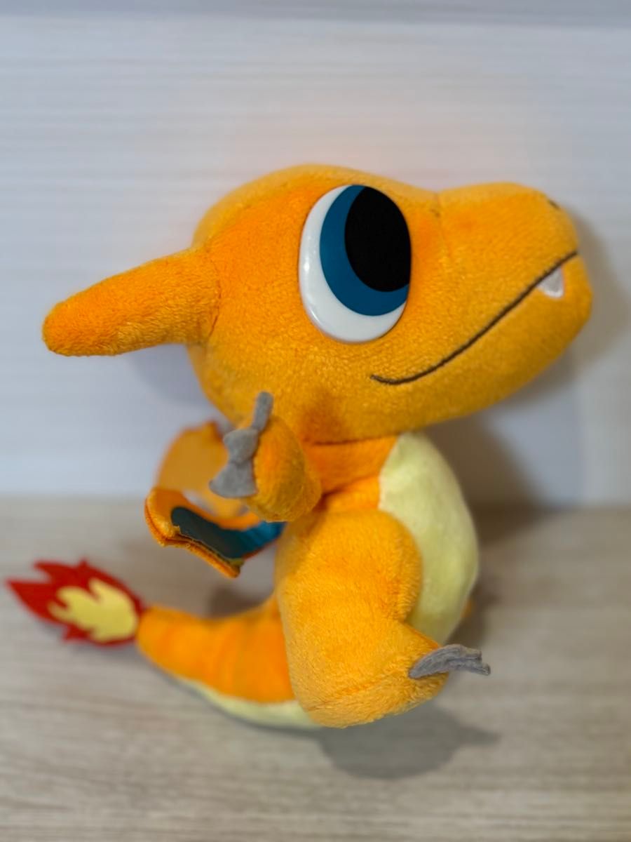 ポケモンセンター　ポケモンタイム　リザードン　ぬいぐるみ二手;物流保障;没有明显的损伤或污渍