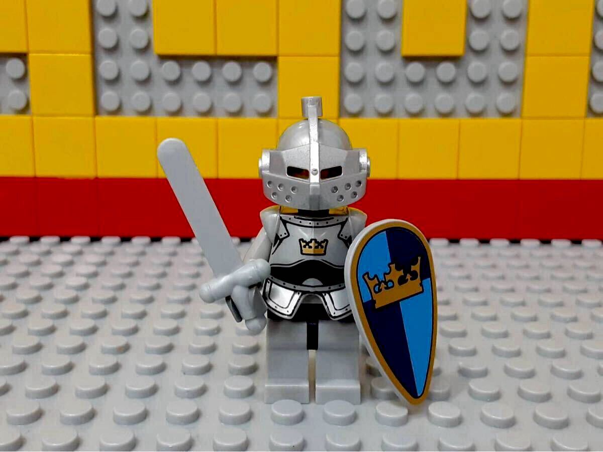 ☆キャッスル☆ レゴ　ミニフィグ　兵士　騎士　ライオンナイト　クラウンナイト　( LEGO 人形 鎧兜 甲冑 お城シリーズ　E022323