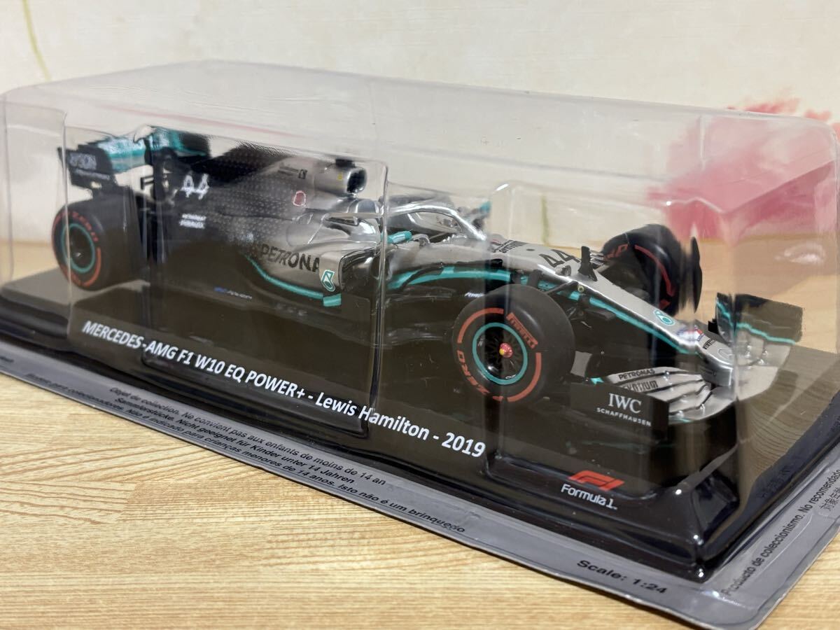 1/24 メルセデスAMG W10 EQ POWER フォーミュラカー 未開封 ミニカー ビッグスケールF1コレクション MERCEDES Lewis-Hamilton 2019