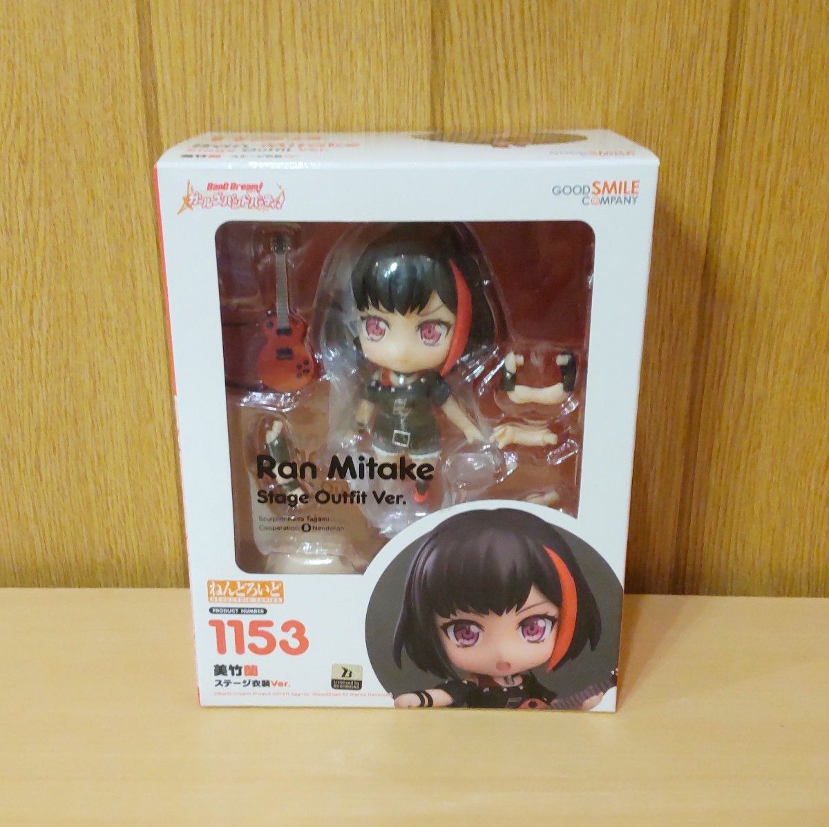 ねんどろいど 1153 美竹蘭 ステージ衣装 Ver. (バンドリ！ ガールズバンドパーティー)二手;物流保障;没有明显的损伤或污渍