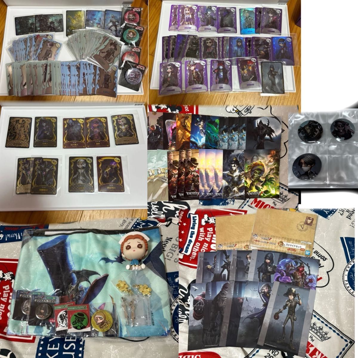 第五人格 IdentityV ライセンスカード  稀世 幻象 探鉱者 納棺師  缶バッジ二手;物流保障;没有明显的损伤或污渍