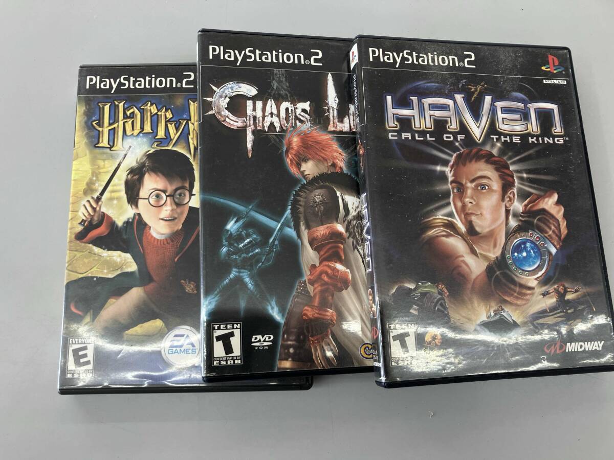 ジャンク ps2 輸入版ゲームソフトまとめ　ハリーポッター　haven,chaoslegion