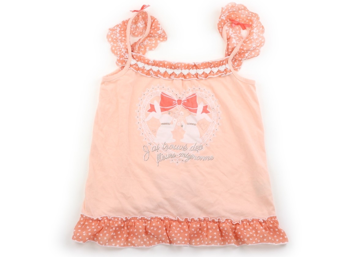 アクシーズファムキッズ axes femme KIDS タンクトップ・キャミソール 140サイズ 女の子 子供服 ベビー服 キッズ