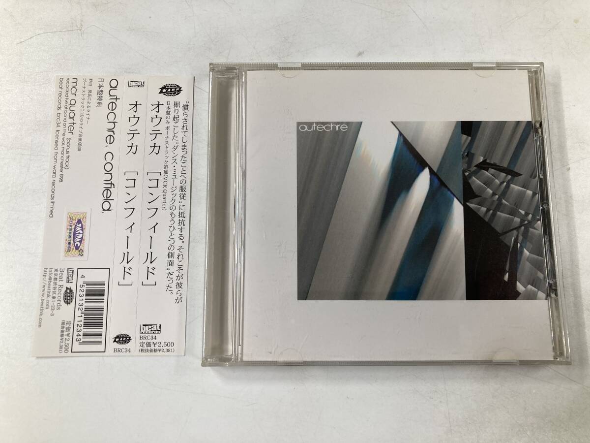 27866 autechre confield オウテカ コンフォールド 国内盤 CD 帯付き