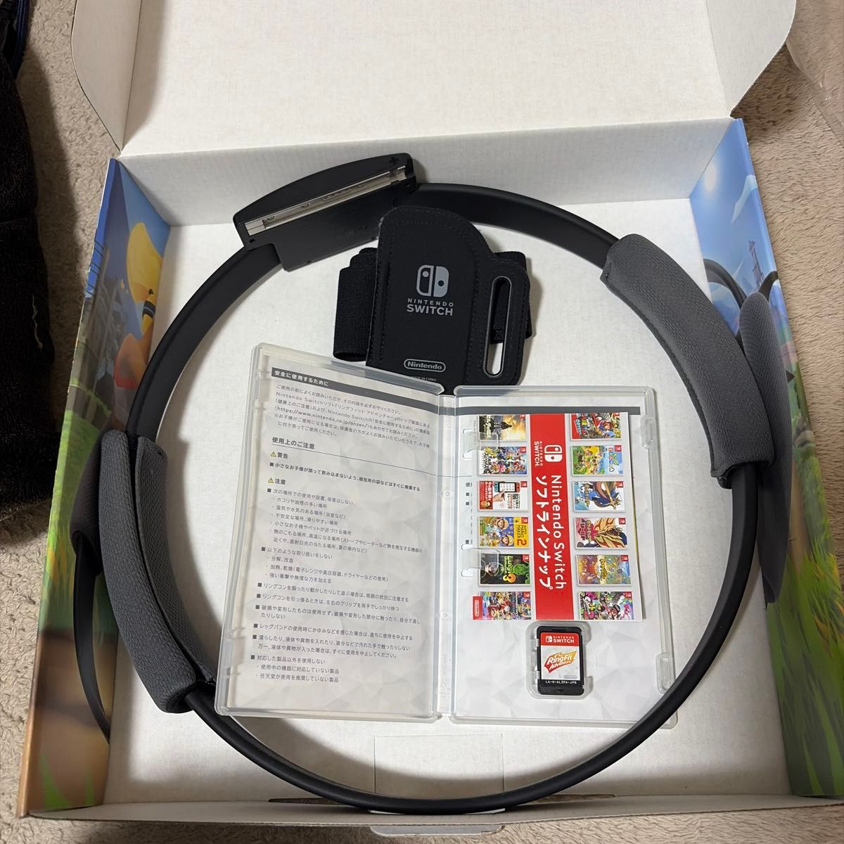 【Switch】リングフィット アドベンチャー [通常版]二手;物流保障;没有明显的损伤或污渍;航空禁运