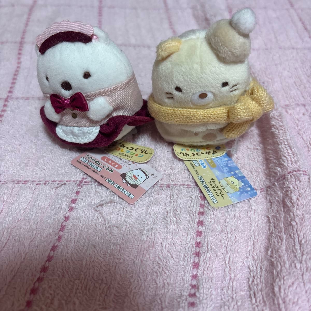 すみっコぐらし てのりぬいぐるみ セット二手;物流保障;未使用