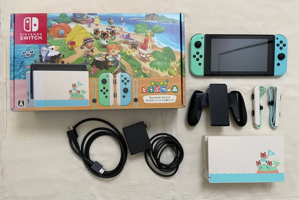 ☆任天堂 Switch あつまれどうぶつの森バージョン（ゲームソフト無し） 中古品