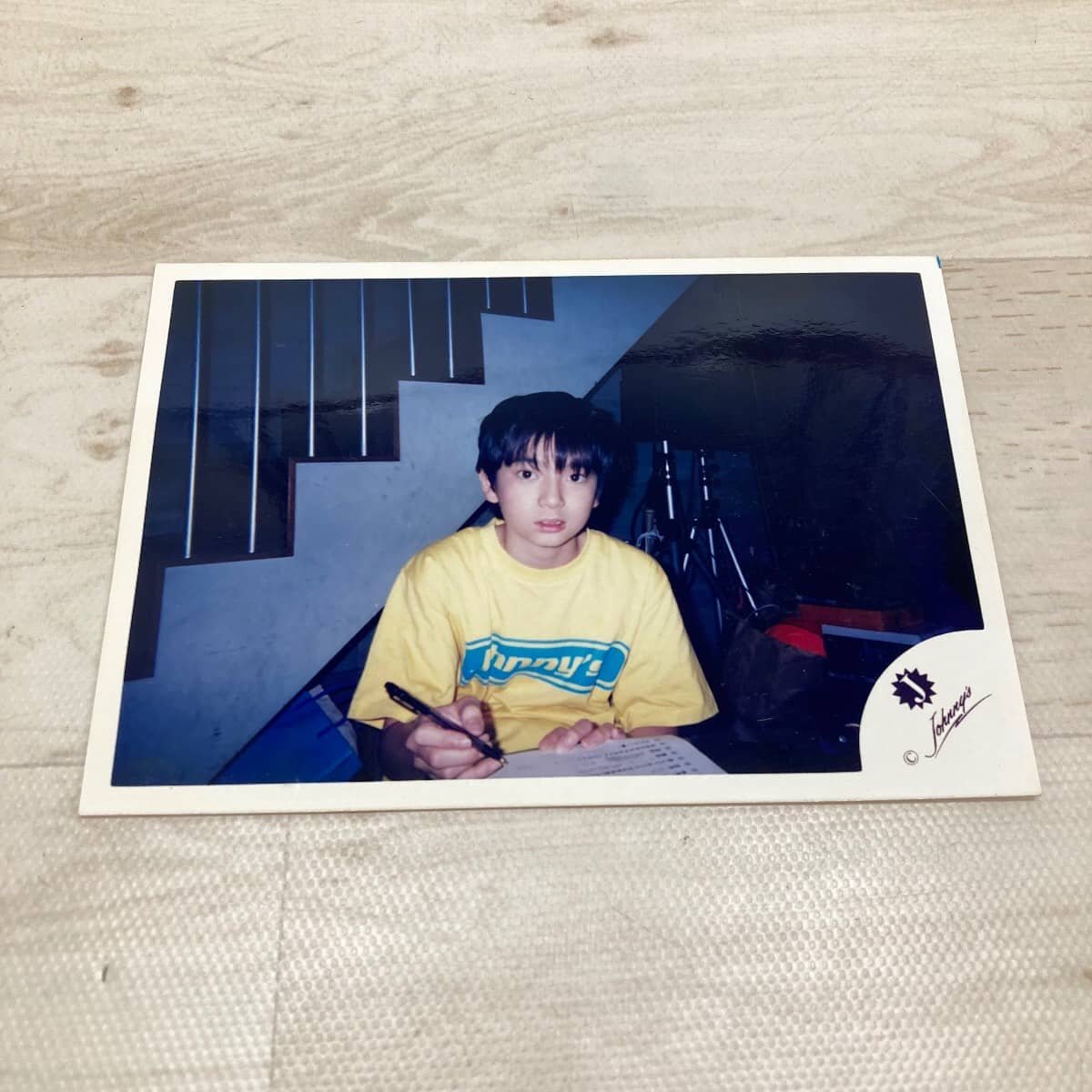 送料185円 嵐 松本潤 公式写真 ジャニーズJr. ジュニア時代 8時だJ（43）[TH00707]