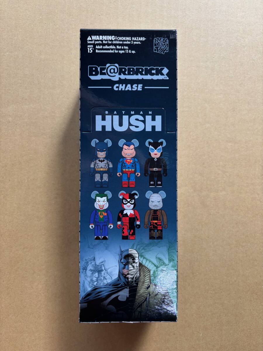 新品 BE@RBRICK CHASE BATMAN HUSH #1 1BOX 100％ MEDICOM TOY ベアブリック kaws カウズ SUPERMAN THE JOKER HARLEY QUINN