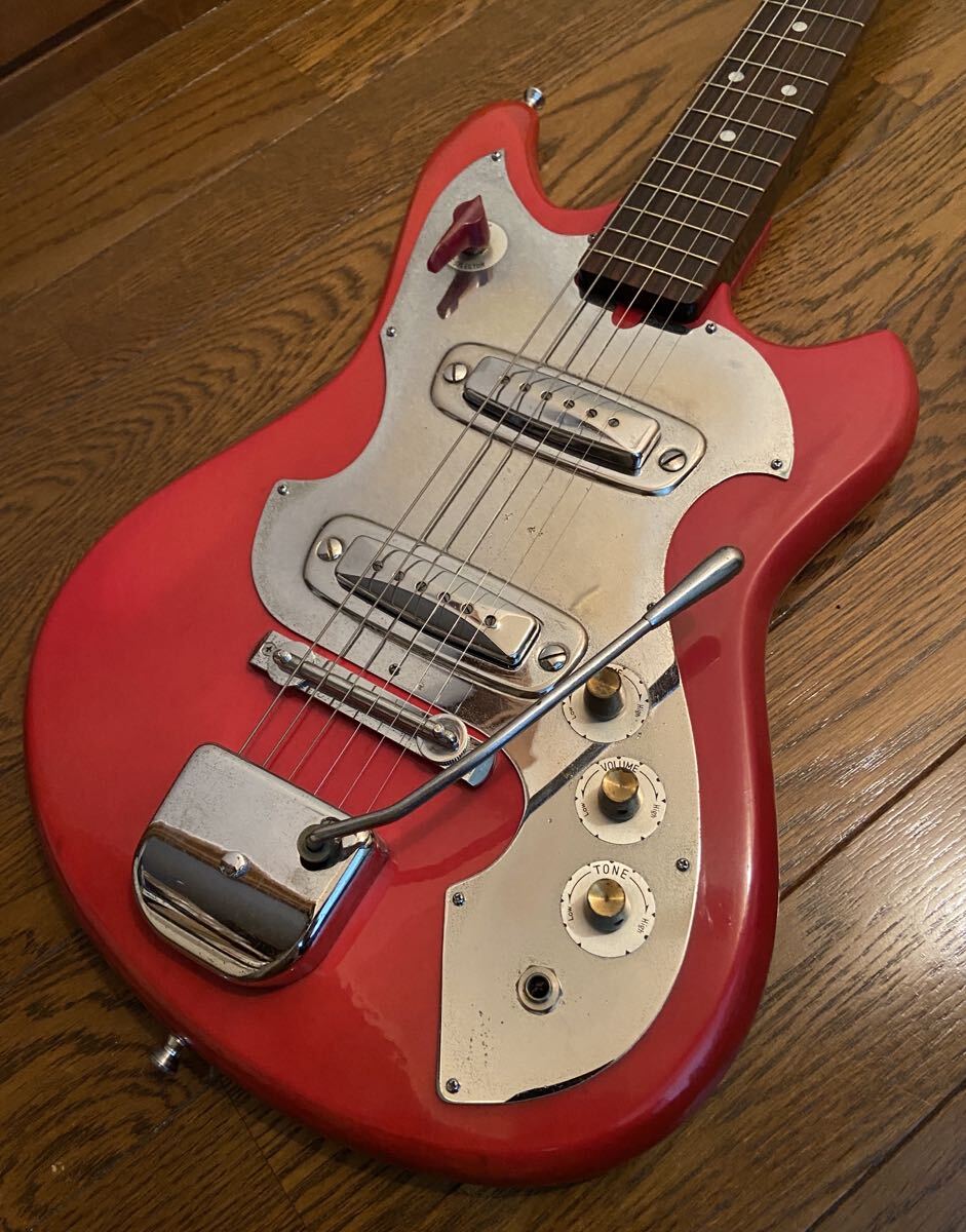 Suzuki EZ-21T “Hertiecaster” 1966西ドイツHertie販売モデル / Japan Vintage / ビザールギター / Guyatone /teisco