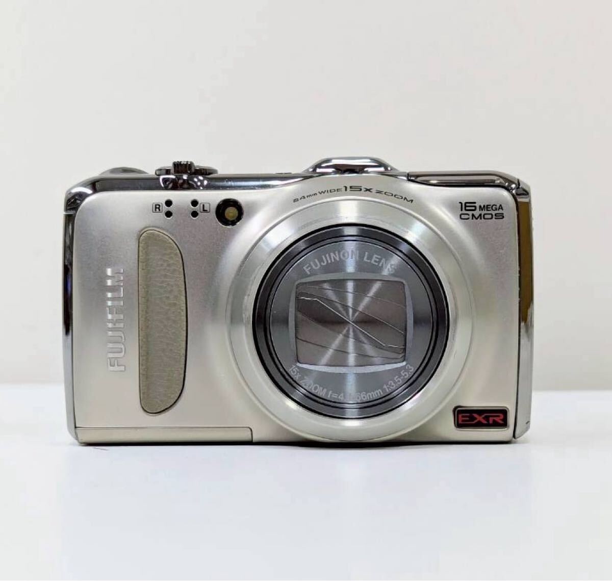 【動作未確認】FUJIFILM 富士フイルム Fine Pix F550EXR ファインピクス シルバー デジタルカメラ コンデジ ITL1U5QNOG54 A0427