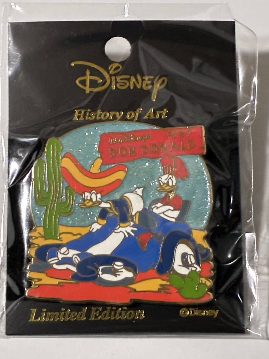 ディズニー ヒストリー オブ アート History of Art ピンバッジ★DON DONALD 1937 ドナルドダック★
