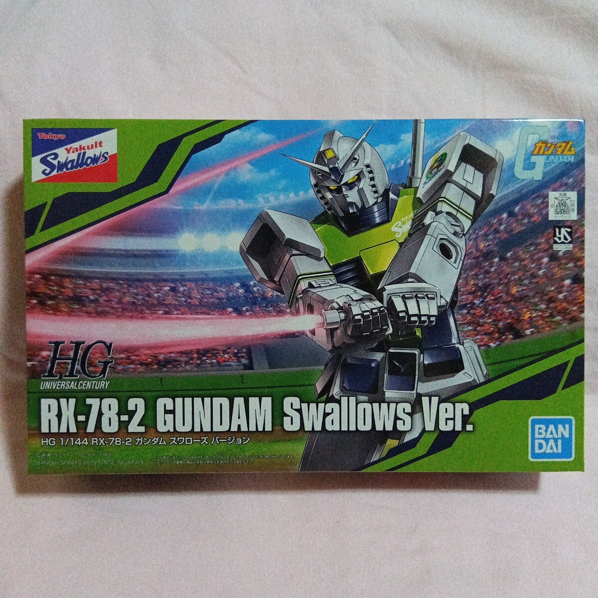 HG ガンダム(スワローズ バージョン)★ヤクルトスワローズ