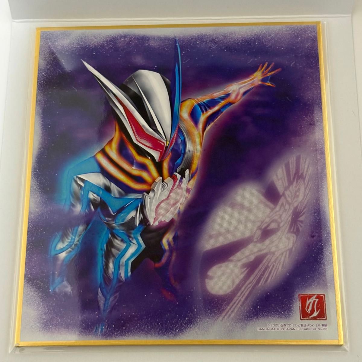 仮面ライダー 色紙ART GP5 仮面ライダーノクス二手;物流保障;未使用