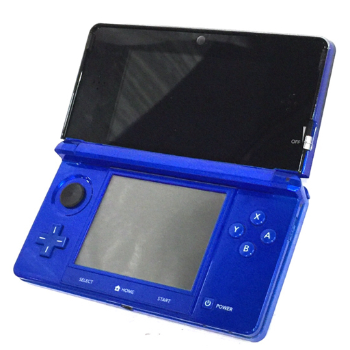 Nintendo 任天堂 3DS CTR-001 ポータブルゲーム機 通電動作確認済み 充電アダプター付き