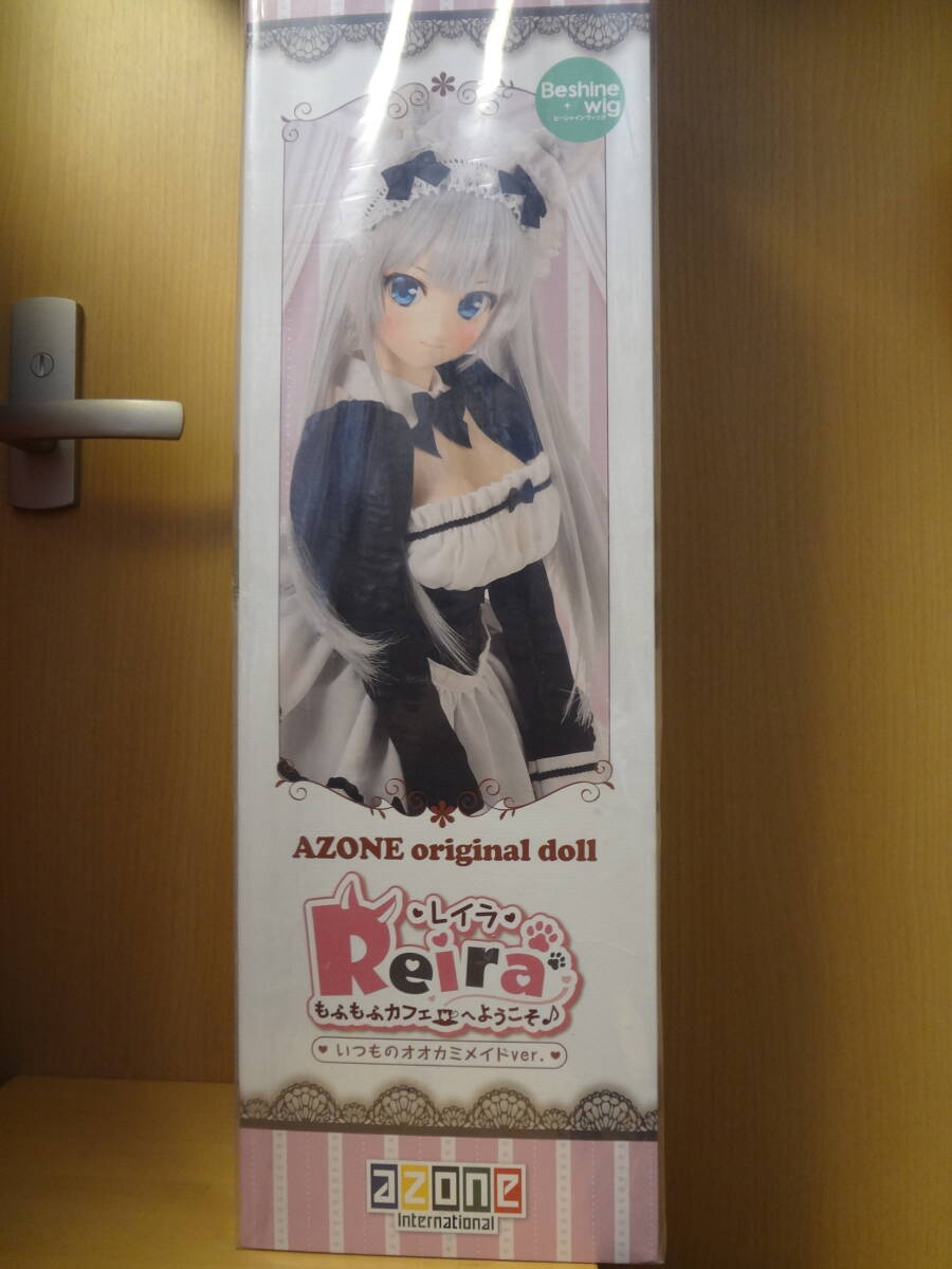 【未開封】アゾン Iris Collect レイラ もふもふカフェへようこそ♪ いつものオオカミメイドver. 1/3 ソフビヘッド製 ドール フィギュア