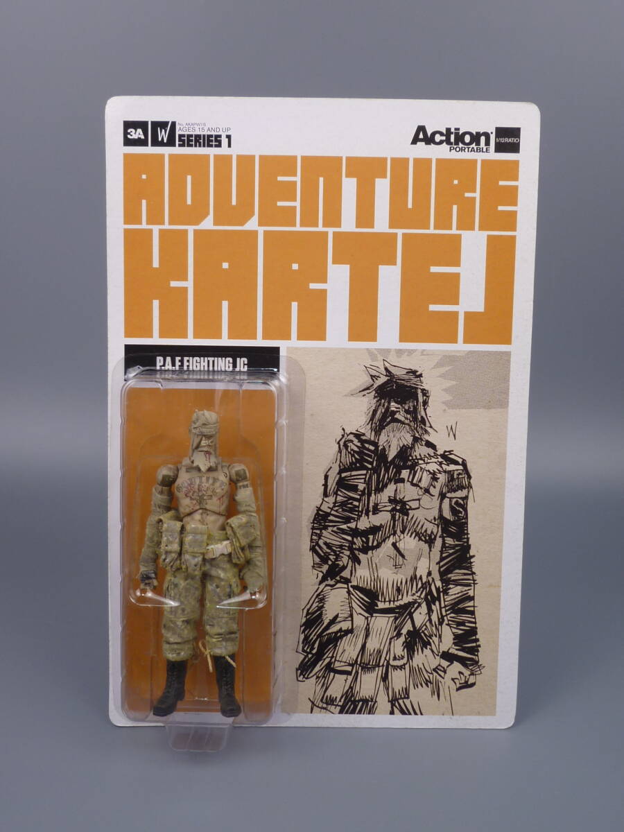threeA アドベンチャーカルテル シット・ガット・リアル・JC アシュレイウッド スリーエー アクションフィギュア