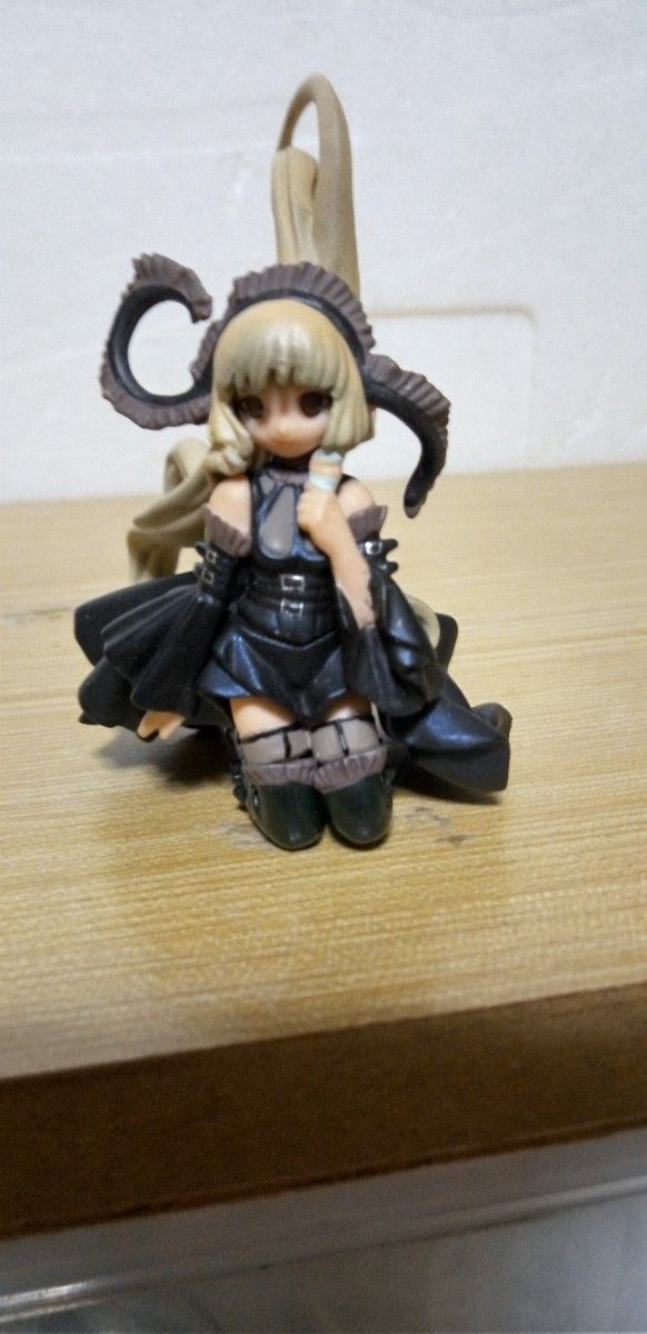 ちょびっツ 黒ちぃ 海洋堂 コレクションフィギュア アニメ版二手;物流保障;接近未使用