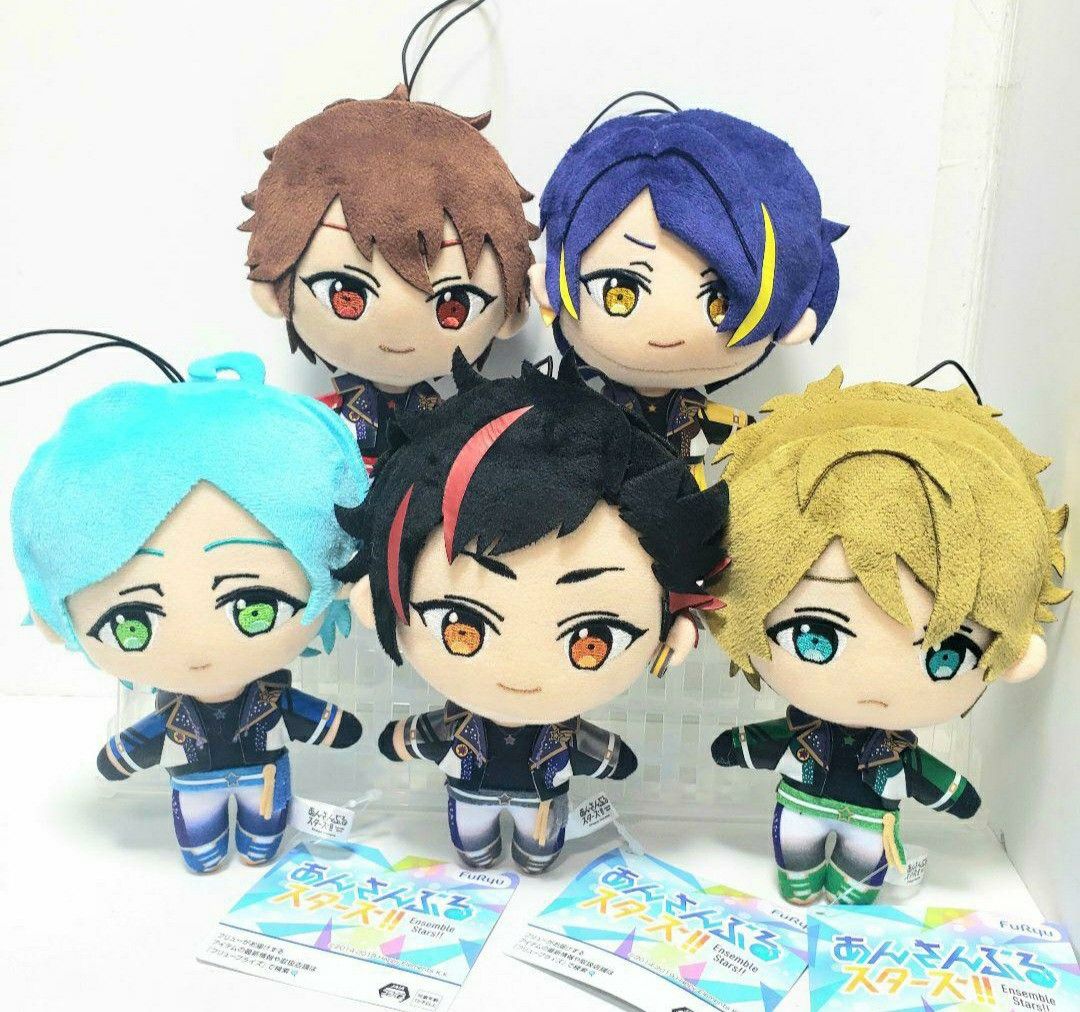 あんさんぶるスターズ！あんスタ ぬいぐるみ 新衣装 流星隊 5種セット二手;物流保障;未使用