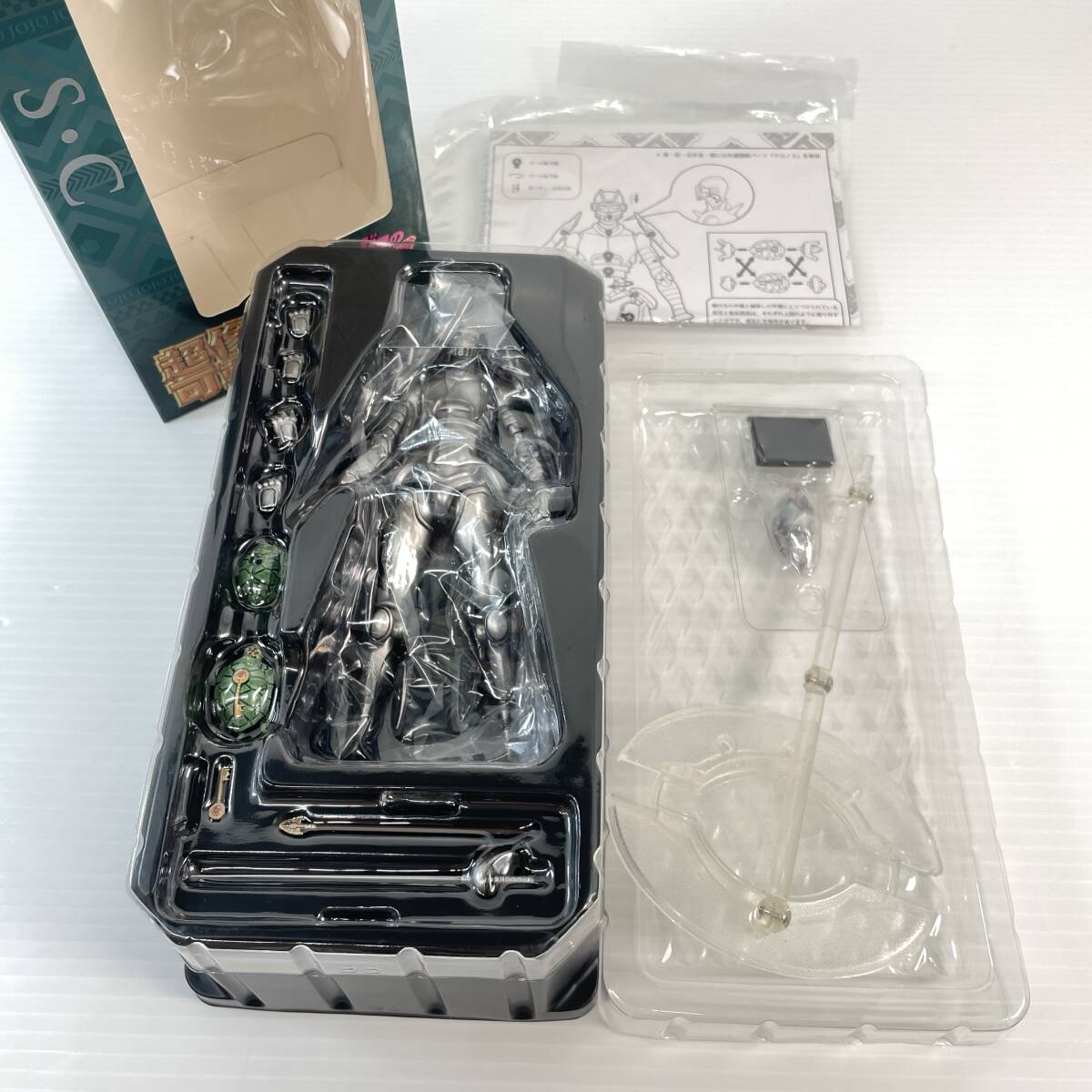 2607F0706 株式会社 メディコス・エンタテインメント 超像可動 ジョジョの奇妙な冒険 黄金の風 5部 S・C スタンド フィギュア 箱付