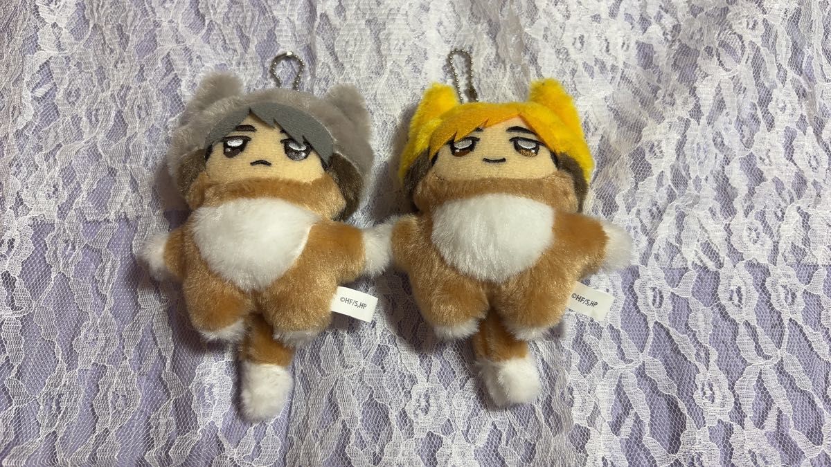 ハイキュー!! ちみけもますこっと ぬいぐるみ 2個セット 宮侑 宮治二手;物流保障;有些许损伤或污渍