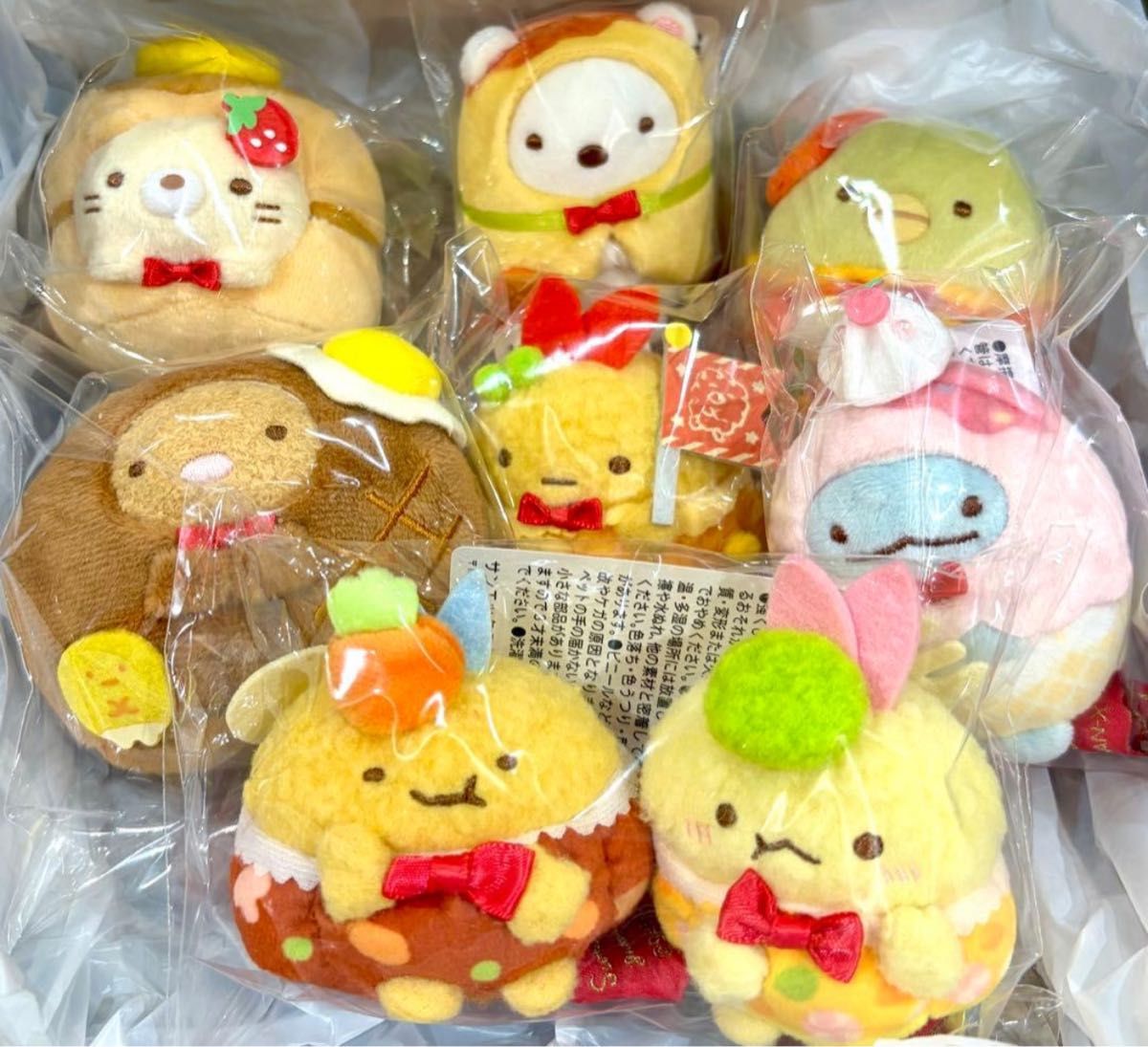 すみっコ　すみっコレストラン　てのりぬいぐるみ二手;物流保障;未使用