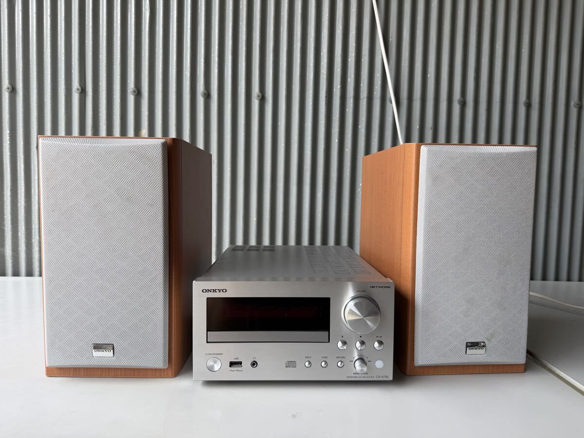 ONKYO オンキョー CR-N755 スピーカー　D-SX7 