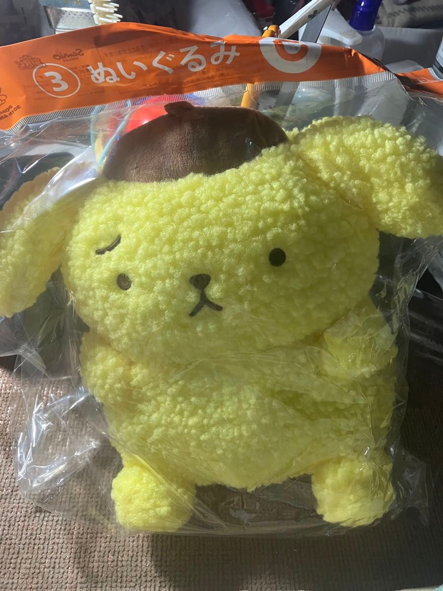 サンリオ　ポムポムプリン　あたりくじ　30tn二手;物流保障;未使用