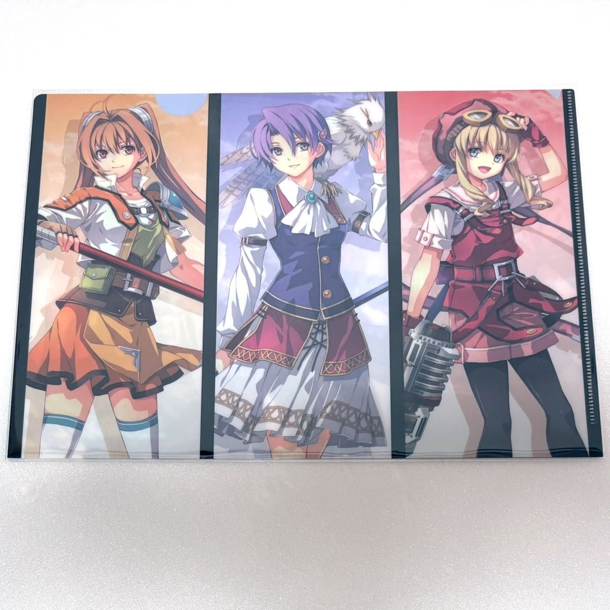 空の軌跡 the 2nd キャンバスアート クリアファイル ワンダーグー二手;物流保障;未使用