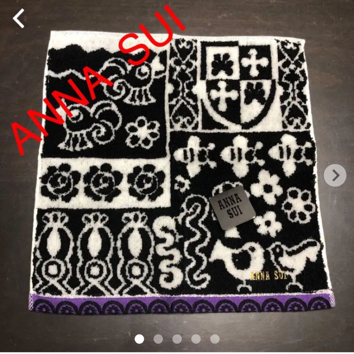 ANNA  SUI  タオルハンカチ二手;物流保障;未使用