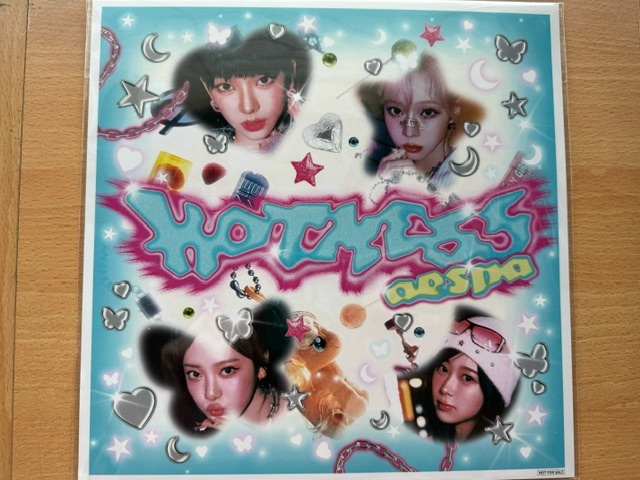 aespa(エスパ) Amazon購入特典 メガジャケット 日本デビューシングル『 Hot Mess 』 韓国 K-POP
