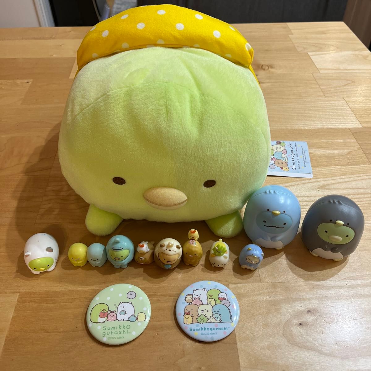 すみっコぐらし ぬいぐるみ グッズセット二手;物流保障;有些许损伤或污渍
