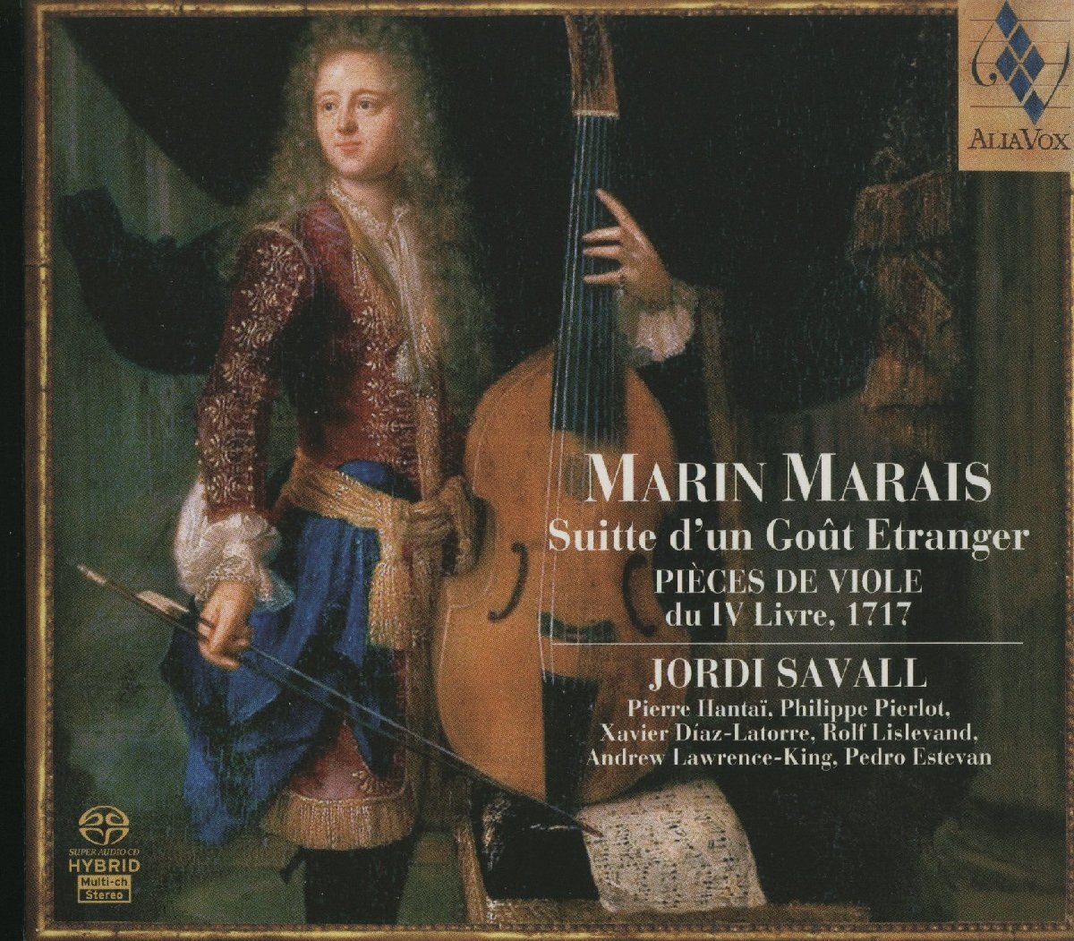 【美品】CD /2CD/ ジョルディ・サヴァール / マレ：異国趣味の組曲(全33曲) / 輸入盤 SACD デジパック 2枚組 AVSA9851 4K30K